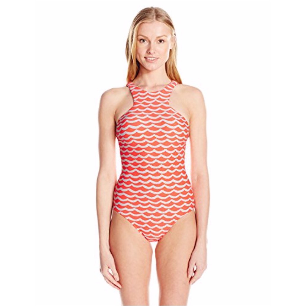 Seafolly Tidal Wave High Neck One Piece
